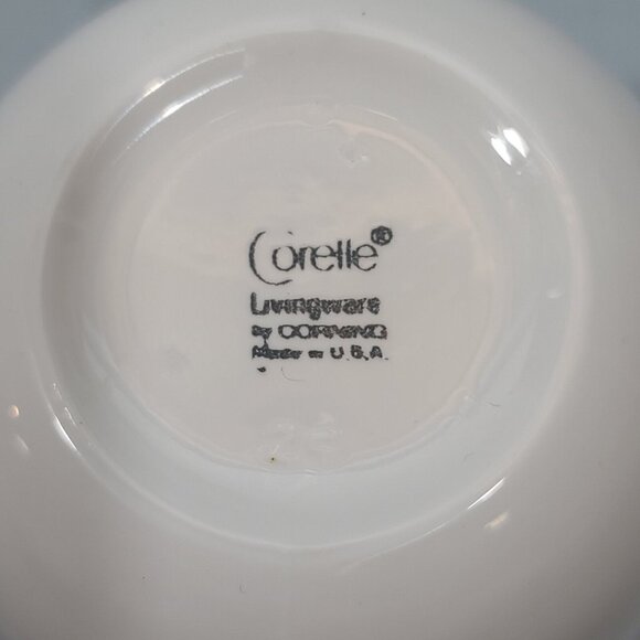 Corelle by Corning Snowflake Garland Blue White Coffee /Tea Cup - Picture 2 of 7